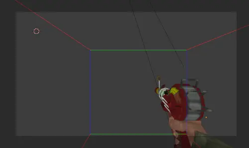 Custom bounding box with an active camera point of view